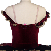 BLL554 Burgundy Pre-professional Ballet Tutu