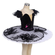 BLL565 Black Pre-professional Ballet Tutu