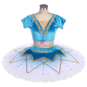 BLL559 Light Sea Blue Pre-professional Ballet Tutu
