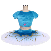 BLL559 Light Sea Blue Pre-professional Ballet Tutu