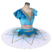 BLL559 Light Sea Blue Pre-professional Ballet Tutu