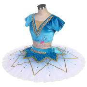 BLL559 Light Sea Blue Pre-professional Ballet Tutu