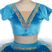 BLL559 Light Sea Blue Pre-professional Ballet Tutu