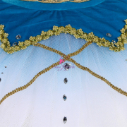 BLL559 Light Sea Blue Pre-professional Ballet Tutu