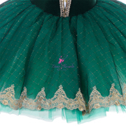 BLL564 Green Pre-professional Ballet Tutu