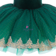 BLL564 Green Pre-professional Ballet Tutu