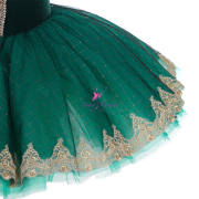 BLL564 Green Pre-professional Ballet Tutu