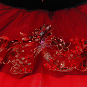BLL562 Black & Red Pre-professional Ballet Tutu