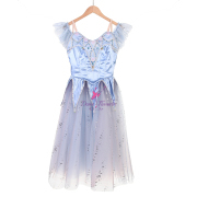 B24129 Blue Pharaoh's Daughter Act3 - Third River Variation Romantic Ballet Tutu