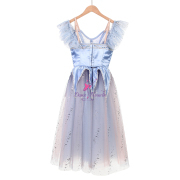 B24129 Blue Pharaoh's Daughter Act3 - Third River Variation Romantic Ballet Tutu