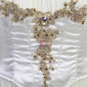 B24061 Ivory Chiffon Ballet Costumes Tutu for Variation Tchaikovsky Pas de Deux