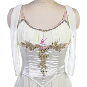 B24061 Ivory Chiffon Ballet Costumes Tutu for Variation Tchaikovsky Pas de Deux