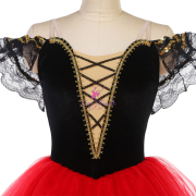 22562R Red Spanish Dance Romantic Ballet Tutu