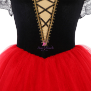 22562R Red Spanish Dance Romantic Ballet Tutu