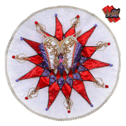 B25015 White Purple and Red Custom Size Made Tutu for Harlequinade Variation