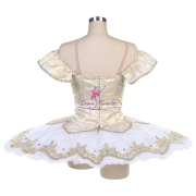 B24006 Light Girl & White Custom Size Made Tutu for Aurora's Wedding
