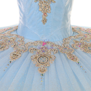 B25009 Pale Blue Custom Size Made Tutu