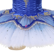 B25023 ombre Blue Custom Size Made Tutu