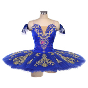 B25026 royal blue Custom Size Made Tutu for the role of "Raymonda"