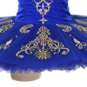 B25026 royal blue Custom Size Made Tutu for the role of "Raymonda"
