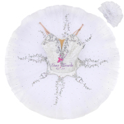 B25028 White Custom Size Made Tutu