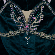 B25030 Green Custom Size Made Tutu for Esmeralda Grand Pas