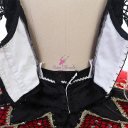 B24004 Red Custom Size Made Tutu for the role of Kitri in Don Quixote