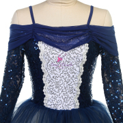 25008 Dusty Mavue Long Ballet Costumes Romantic Tutus
