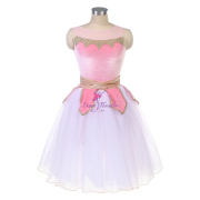 25012 Pink Velvet Long Ballet Costumes Romantic Tutus