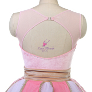 25012 Pink Velvet Long Ballet Costumes Romantic Tutus