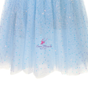 25016 Pale Blue Sequin Long Ballet Costumes Romantic Tutus