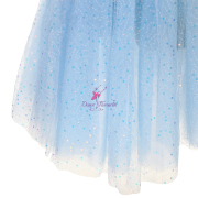 25016 Pale Blue Sequin Long Ballet Costumes Romantic Tutus