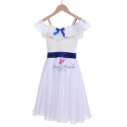 25018 White Long Ballet Costumes Romantic Tutus