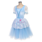 25005 Pale Blue Long Ballet Costumes Romantic Tutus