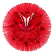 B25639 Red Custom Size Made Tutu for Kitri