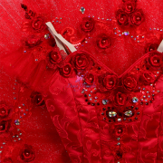 B25639 Red Custom Size Made Tutu for Kitri