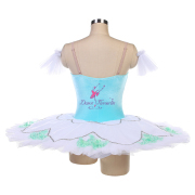BLL604 Blue and white Pre-professional Ballet Tutu