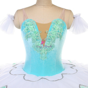 BLL604 Blue and white Pre-professional Ballet Tutu