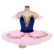BLL603 Navy Blue and Pink Pre-professional Ballet Tutu