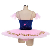 BLL603 Navy Blue and Pink Pre-professional Ballet Tutu