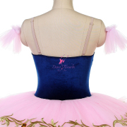 BLL603 Navy Blue and Pink Pre-professional Ballet Tutu