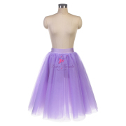 BLL00208 Lilac Rehearsal Long Romantic ballet Tutu