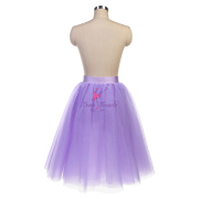BLL00208 Lilac Rehearsal Long Romantic ballet Tutu