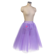 BLL00208 Lilac Rehearsal Long Romantic ballet Tutu