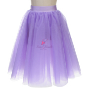 BLL00208 Lilac Rehearsal Long Romantic ballet Tutu