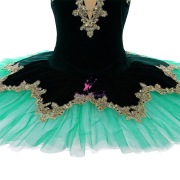 BLL07403 Green Pre-professional Ballet Tutu