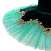 BLL07403 Green Pre-professional Ballet Tutu