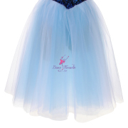 B25649 Navy Blue Romantic Ballet Tutu for Giselle Peasant Pas Variation