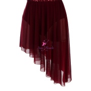 copy of 25132 Burgundy Lyrical Dance Costumes