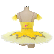 BLL07402 Yellow Pre-professional Ballet Tutu